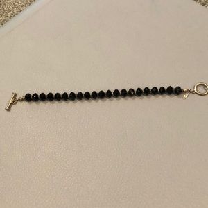 Black bead bracelet from Costa Rica